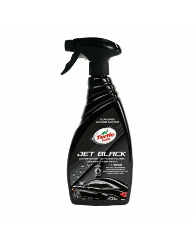 Turtle Wax Jet Black Cera Auto 500ml - Ravviva e Protegge Vernice Nera
