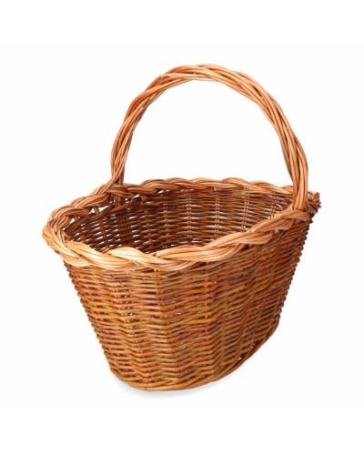 Korbtruhe Weide EDM - 45x30x23cm - Aufbewahrungsbehälter Natur
