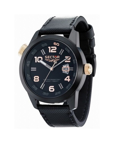 Sector Men's Watch R3251202025 Black Chronograph, Ø 48mm
