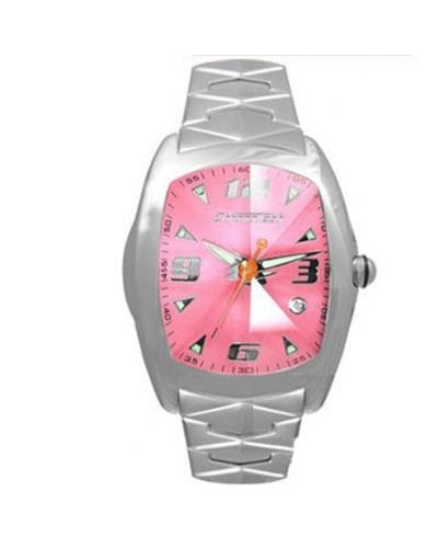 Chronotech CT-7504L_07M: Reloj de Mujer Acero Plata Cronógrafo
