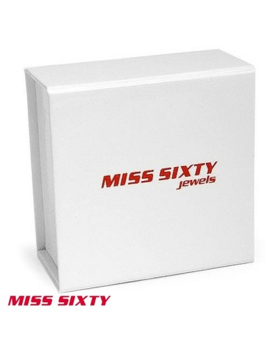 Miss Sixty Women's Necklace SMEE01 - Logo Pendant Crystals
