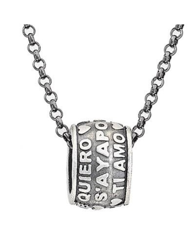 Amen Women's Necklace PTAN Sterling Silver 925 - Elegant Pendant - Gift Idea
