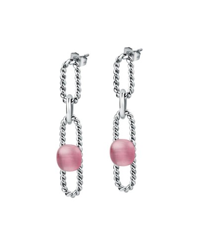 Morellato 1930 Pendientes Mujer Colgantes Acero Cristales - Elegantes
