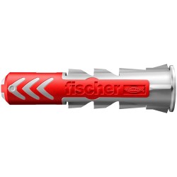 Cheville Fischer Duopower | 50 Pièces | 10 x 50 mm | Pour Fixations Lourdes sur Murs et Plafonds

