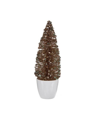 Weihnachtsbaum Kunststoff Champagner Mini (9 x 28 x 9 cm)
