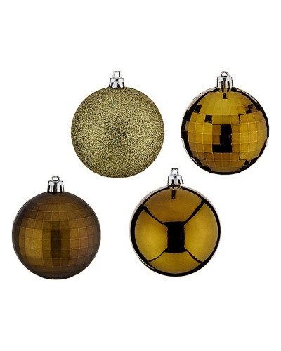 Bolas para Árbol de Navidad Verdes de 7 cm, Paquete de 50 en PVC
