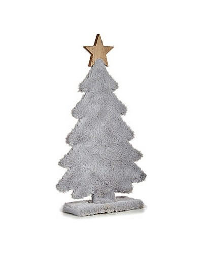 Albero di Natale Stella Polare Grigio - 21x36x7 cm - Elegante e Compatto per Festività Domestiche