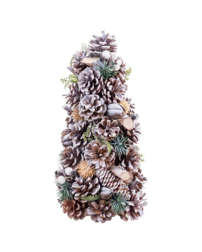 Julgran Multicolour Plast Foam Ananas 18 x 18 x 30 cm