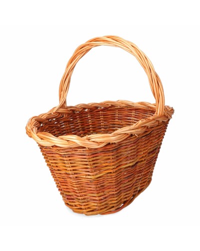 Cesto Vimini EDM Rettangolare - 37x25x20cm - Contenitore Organizzazione
