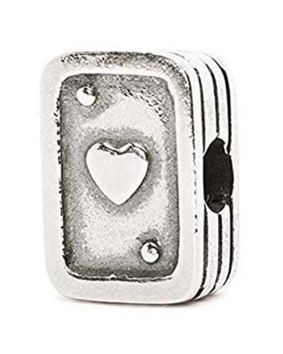 Trollbeads Abalorio Mujer Plata "Entrelazado Floral" - Charm Compatible
