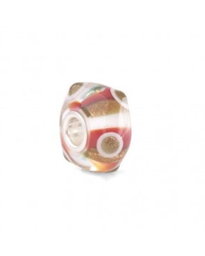 Trollbeads Abalorio Mujer Plata Flores de Ciruelo - Joya Artesanal
