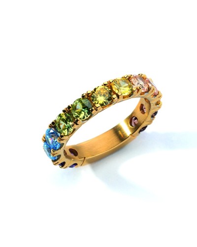 Damenring AN Jewels AL.RLOY1YF-7 Gelbgold Elegant Größe 7
