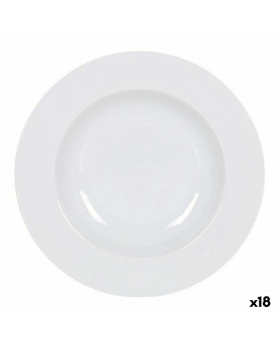 Diep bord La Mediterránea Felit 22 x 22 x 3 cm (18 Stuks) (ø 22,5 cm)