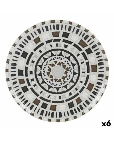 Assiette à déjeuner La Mediterránea Barroc en Porcelaine, 26 cm, Lot de 6
