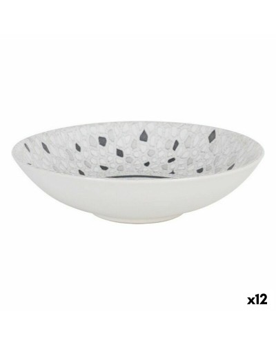 Djup tallrik La Mediterránea Barroc Porslin (12 antal) (ø 21 x 5,3 cm)