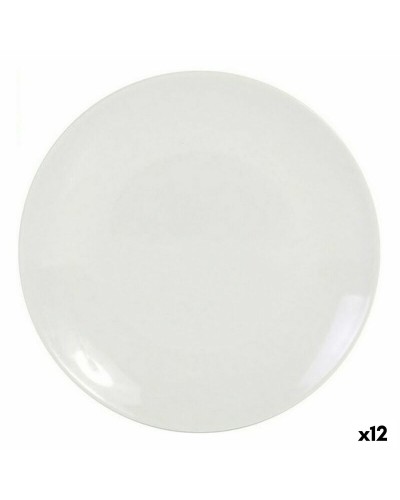 Assiette à Dessert Carrée La Mediterránea Monaco Ivoire, Lot de 12
