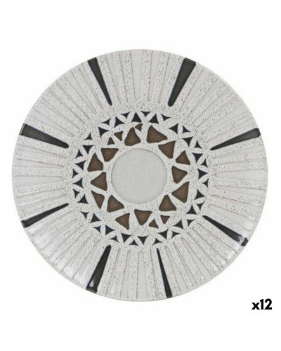 Dessertbord La Mediterránea Barroc 20 x 20 x 2 cm ø 20 x 2 cm (12 Stuks) (20 cm)
