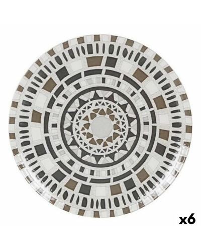 Assiettes La Mediterránea Barroc par 6 (6 Unités) - 32,5 cm - Porcelaine
