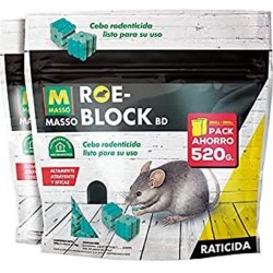 Massó Roe-Block: Tossillin Granulat für Nagetiere, 520 g
