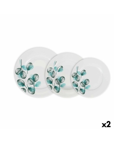 Serviesset La Mediterránea Imagine Rond 18 Onderdelen (2 Stuks)