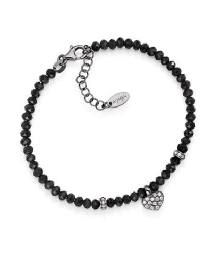 Amen Women's Bracelet POPHNU 925 Silver with Zircons - Elegant and Refined
