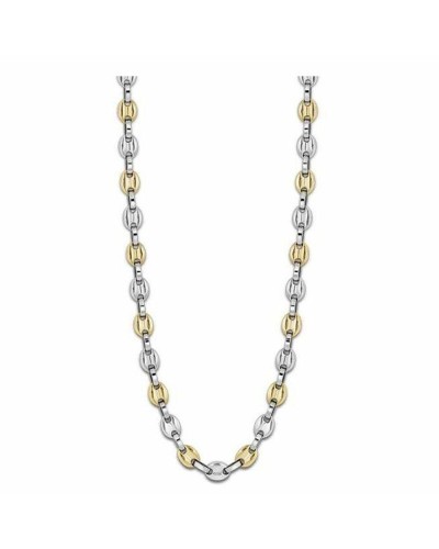 Women's Necklace Lotus Style LS2124-1/2 Stainless Steel Silver
