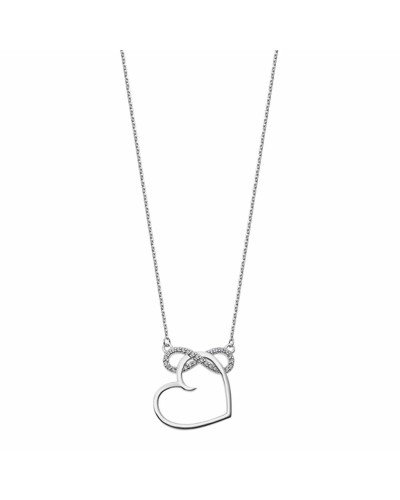 Lotus Style Collier Femme LP1819-1/1 Acier Argent Pendentif Cristaux
