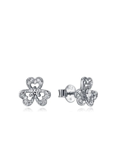 Viceroy Boucles d'Oreilles Femme Argent 925 Pendantes Cristaux - Élégantes & Lumineuses
