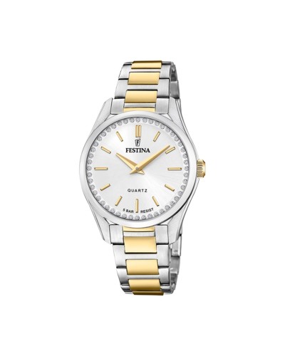 Festina F20619/1: Orologio Donna Elegante, Cassa Acciaio Inox & Cinturino Pelle
