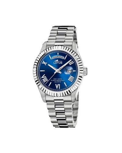 Lotus Men's Watch 18854/2 Steel Blue Date Analog

