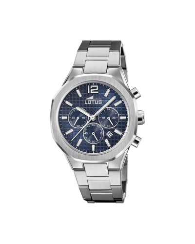 Lotus Montre Homme 18847/2 - Chronographe Acier Bleu - Design Sportif
