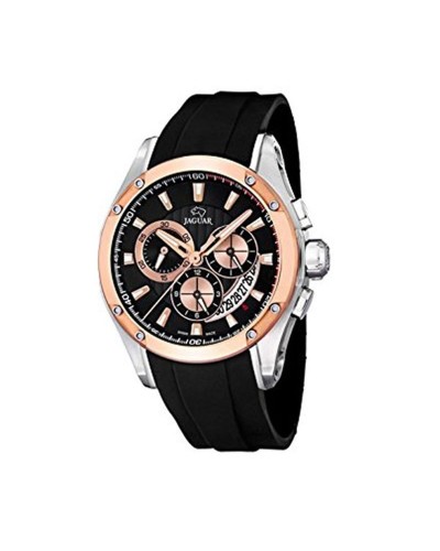 Jaguar J689/1 Montre Homme Chronographe Acier Argent/Bleu
