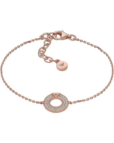 Emporio Armani Damenarmband Roségold Kristalle EG3589221
