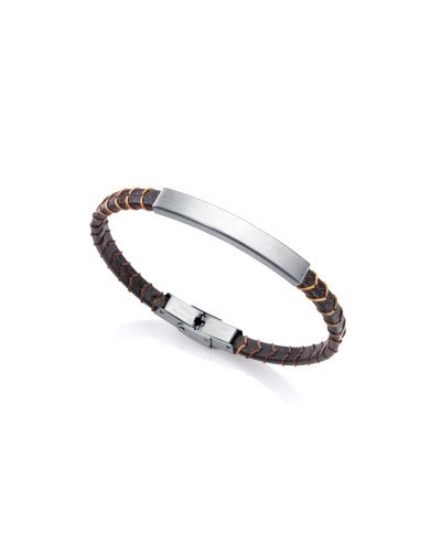 Viceroy Pulsera Hombre Acero Malla Milano Plata - Elegante y Resistente
