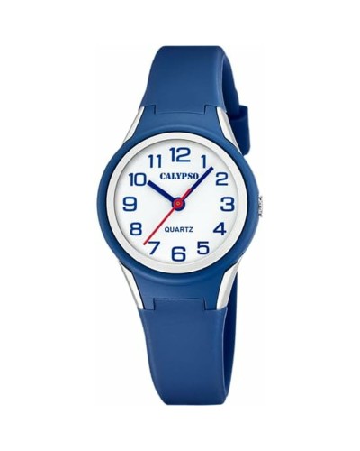 Calypso K5834/3: Blue and Green Digital Children's Watch, Durable
