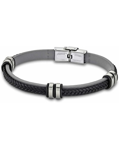 Lotus Men's Bracelet LS1829-2/4 Stainless Steel Milanese Mesh Black
