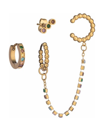 AN Jewels Women's Earrings AB.EP025 - Elegant Dangle Earrings
