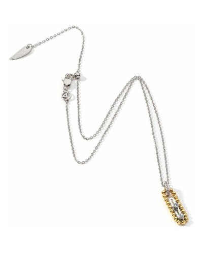 AN Jewels Collar de Mujer Plata 925 Circonitas Brillantes - Elegancia Cotidiana
