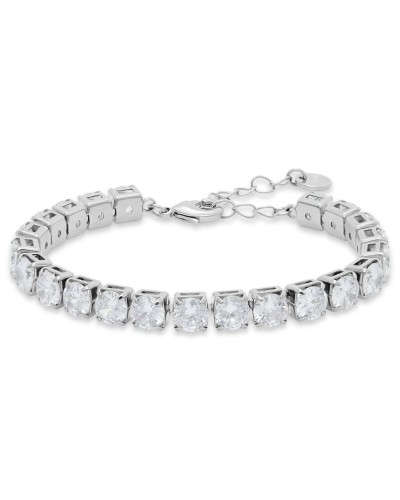 Stroili Bracelet Femme Argent Argent 925 avec Cristaux - Élégant & Lumineux
