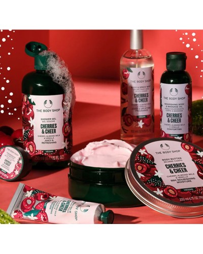 Cosmetic Set The Body Shop Cherries & Cheer 5 Pieces