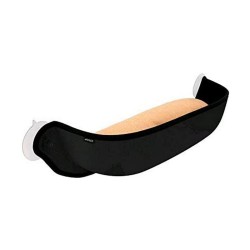 Hamac Suspendu pour Chat Nayeco, Noir, 65 x 18 x 25 cm
