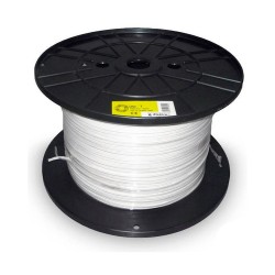 Câble Sectionnel Sediles Blanc 2 x 0,75 mm - Bobine de 1000 m - Pour Installations Électriques
