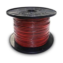 Cable LSZH Sediles 2x0,75mm negro - 1000m para redes eléctricas
