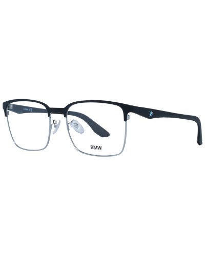 BMW Lunettes Homme BW5017 Noir 56mm - Monture de Vue Design Sportif

