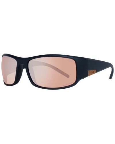 Bollé King Unisex-Sonnenbrille - Matte Black Rahmen, Graue Gläser 63
