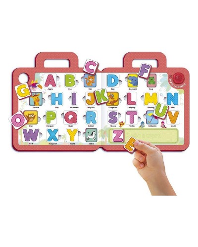 Reig Puzzle Alphabet Animaux 26 Pièces - Jeu Educatif pour Enfants

