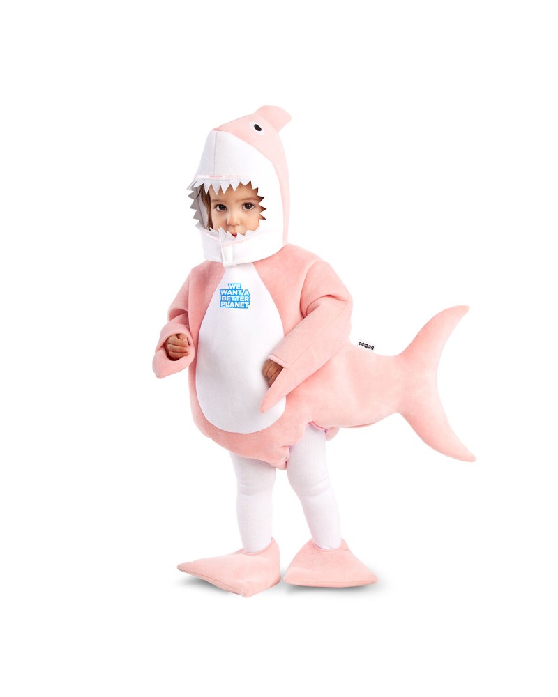 Costume for Children My Other Me Shark Pink (3 Pieces)