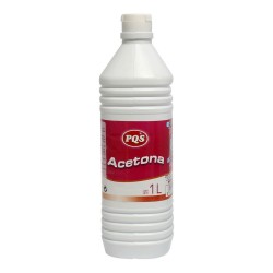PQS Aceton - Professioneller Nagellackentferner 1 Liter - Hohe Qualität zur Entfernung von Nagellack
