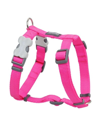 Harnais pour Chien Red Dingo Lisse Réglable - 60-109 cm - Fuchsia
