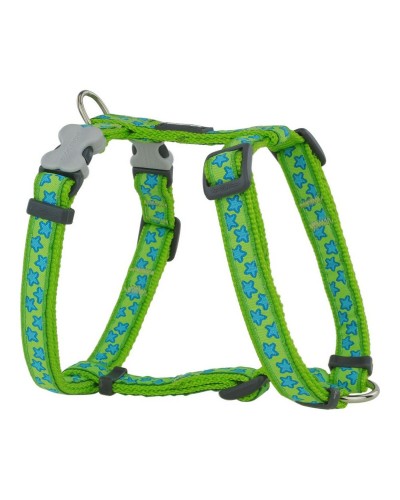 Hundsele Red Dingo Style Turkos Stjärna Grön 37-61 cm